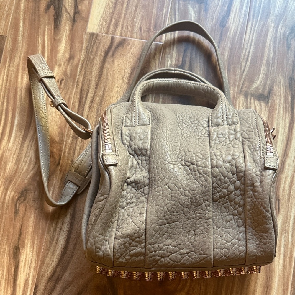 Alexander Wang Y2K Studded Rocco Bag in Latte Like New - Picture 2 of 13
